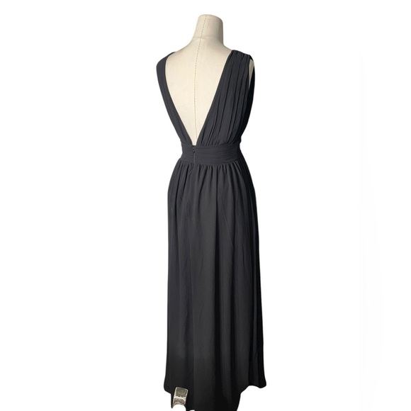 LULUS - Heavenly Hues Black Maxi Dress - Sz Small - Picture 6 of 7